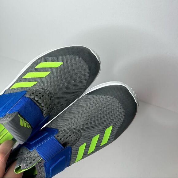 New Adidas Kids Blue and Gray Sneaker shoes 6 boys activeride J - Picture 6 of 9
